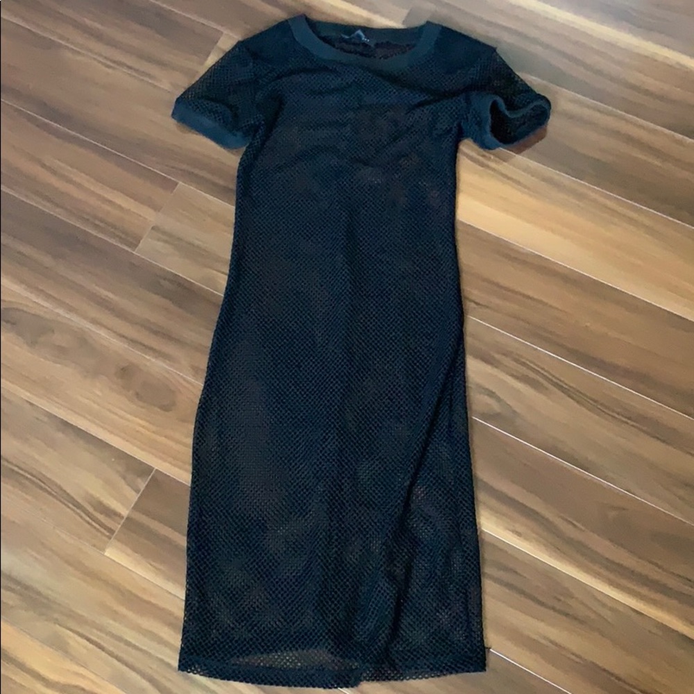 Jersey knit dress